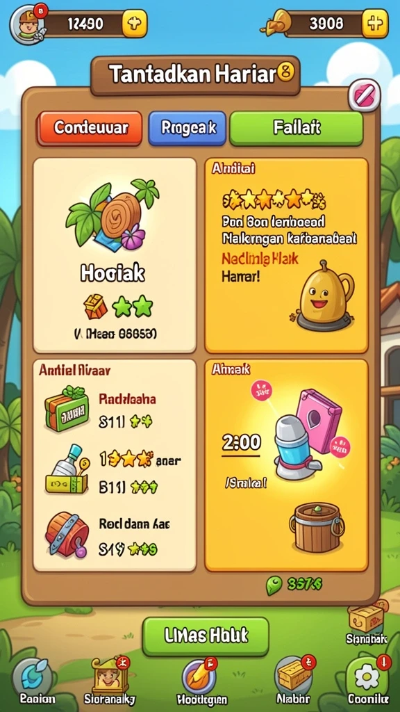 Mode multiplayer yang seru dan kompetitif.