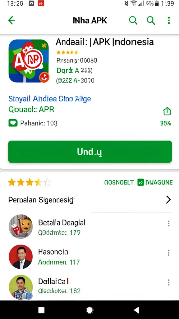 Tampilan antarmuka yang intuitif dan menarik.