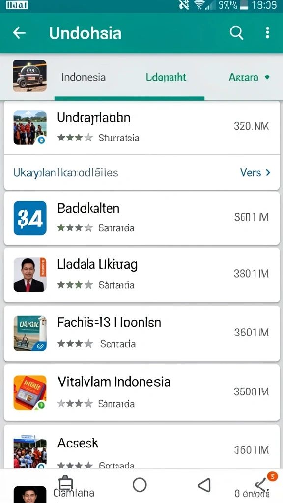 Fitur leaderboard yang menunjukkan pencapaian pemain.