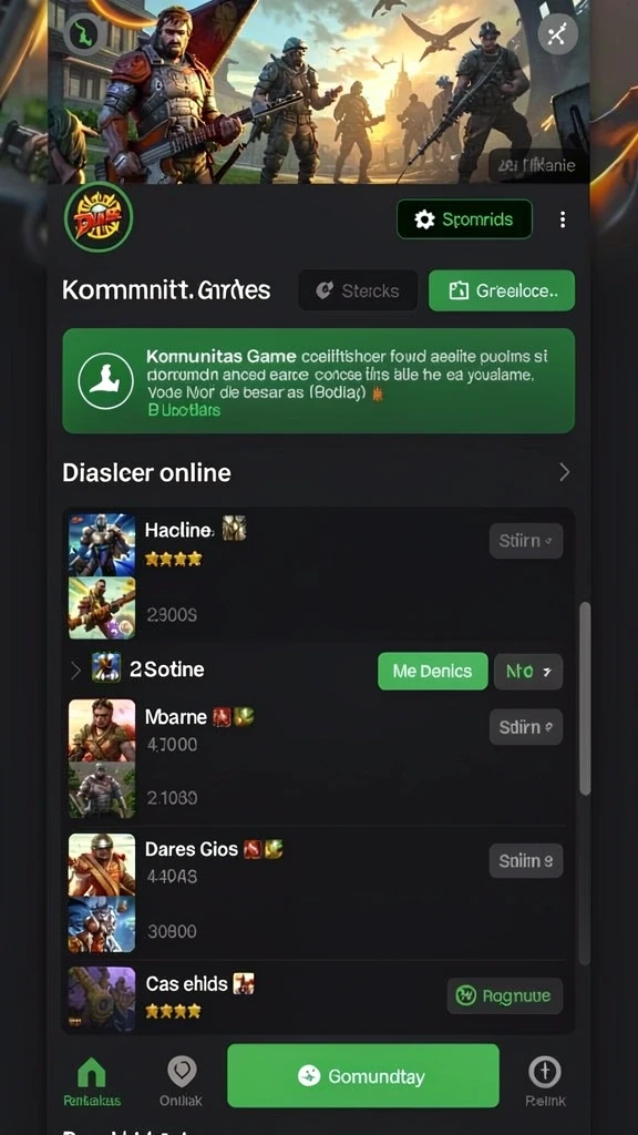 Grafik yang menarik dan berwarna-warni.