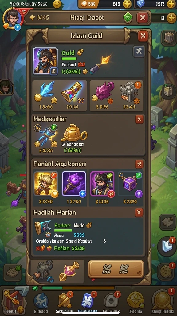 Screenshot menampilkan beragam pilihan mesin slot menarik.