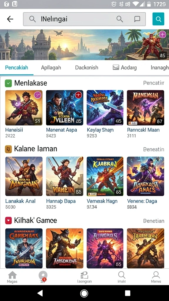 Mode kompetitif yang mengasyikkan.