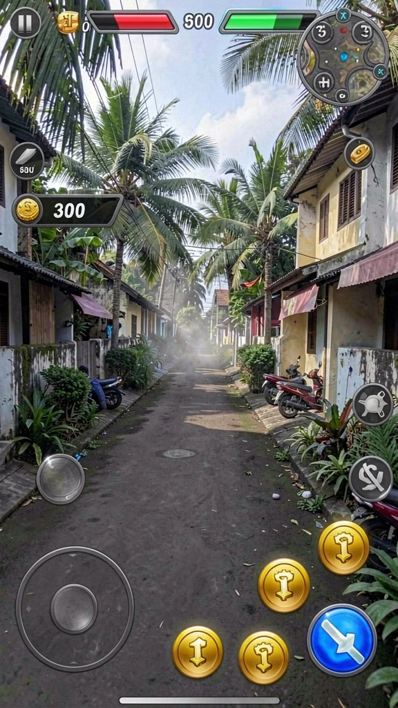 Tampilan grafik menawan yang membuat permainan semakin menarik.