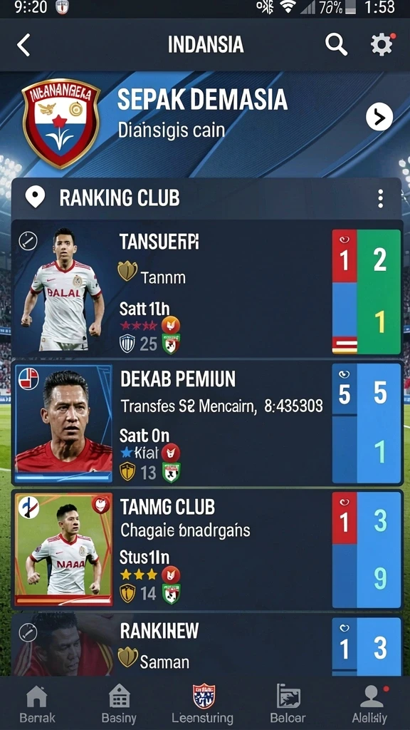 Leaderboard yang kompetitif untuk pertandingan seru.