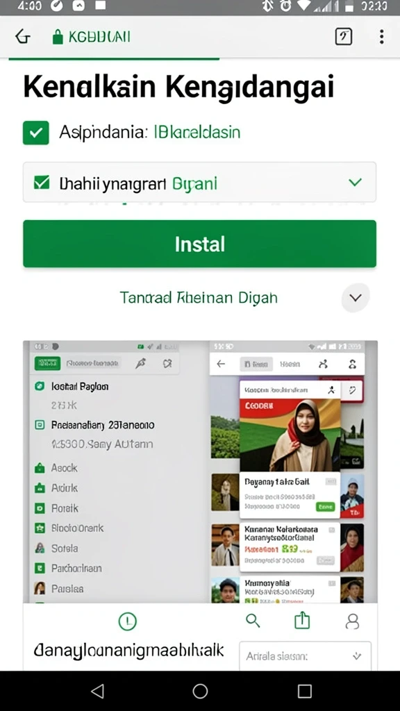 Beragam karakter menarik untuk dipilih dan digunakan.