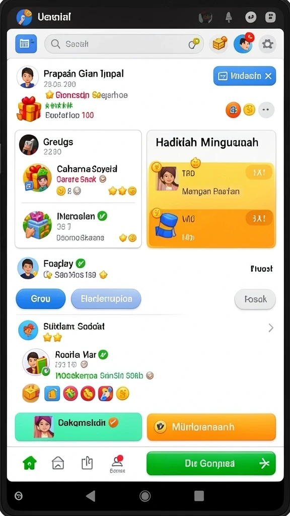 Tampilan utama aplikasi EMPIRE88 yang menarik.
