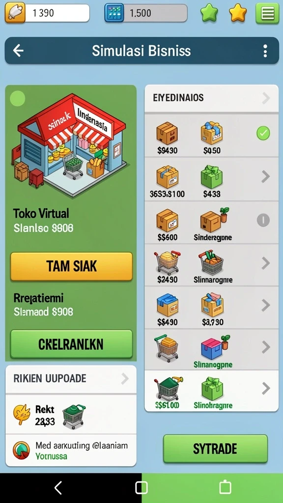 Fitur multiplayer untuk bermain bersama teman.
