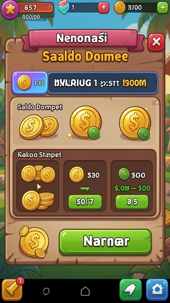 Screenshot menampilkan salah satu permainan populer di GIM777.
