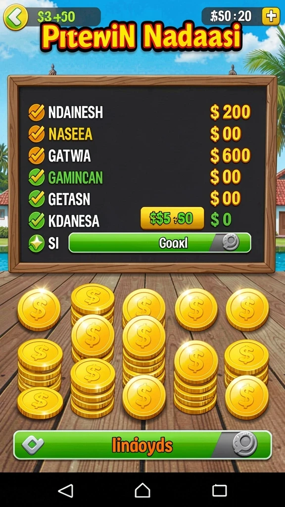 Pilihan permainan yang lengkap dan beragam untuk pengguna.