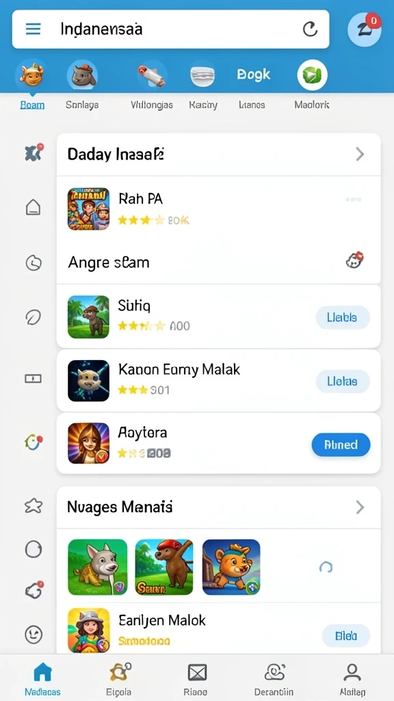 Berbagai hadiah menarik setiap pemain.