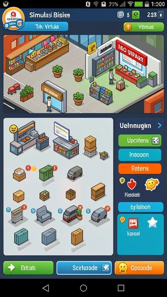 Screenshot memperlihatkan permainan poker yang sedang berlangsung.