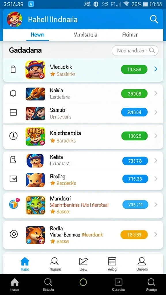 Beragam pilihan permainan slot dengan tema menarik.