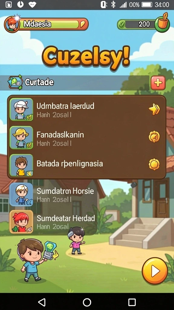 Beragam pilihan permainan yang seru untuk dimainkan.