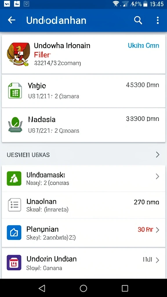 Tampilan antarmuka yang ramah pengguna.