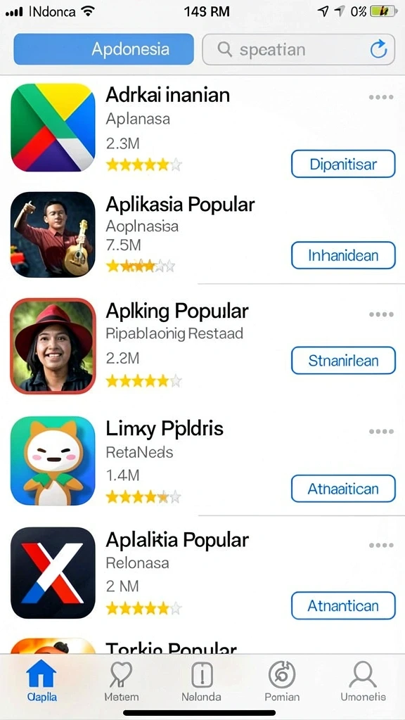 Tampilan antarmuka yang user-friendly dan intuitif.