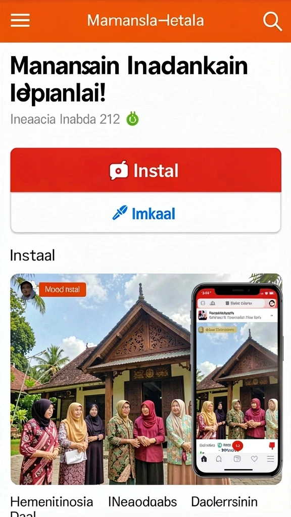 Tampilan antarmuka yang menarik dan intuitif.