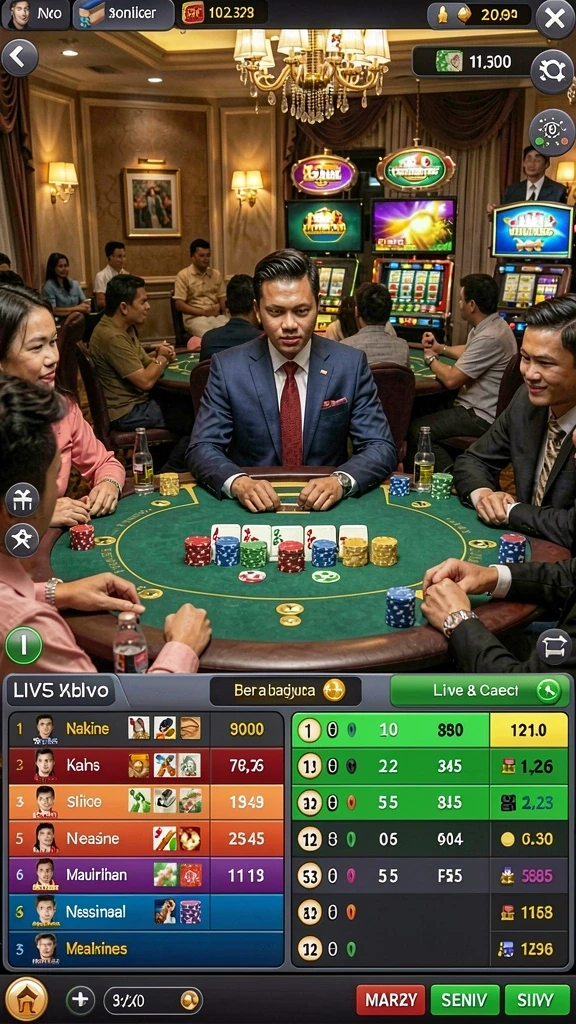 Tampilan antarmuka PENIDABET yang bersih dan sederhana.