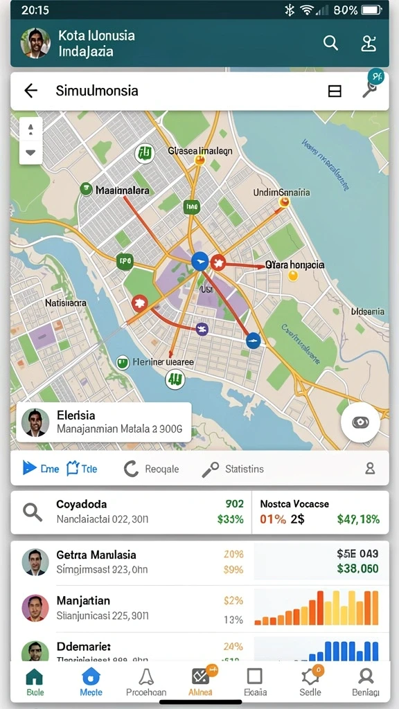 Tampilan grafis yang memukau dan warna cerah.
