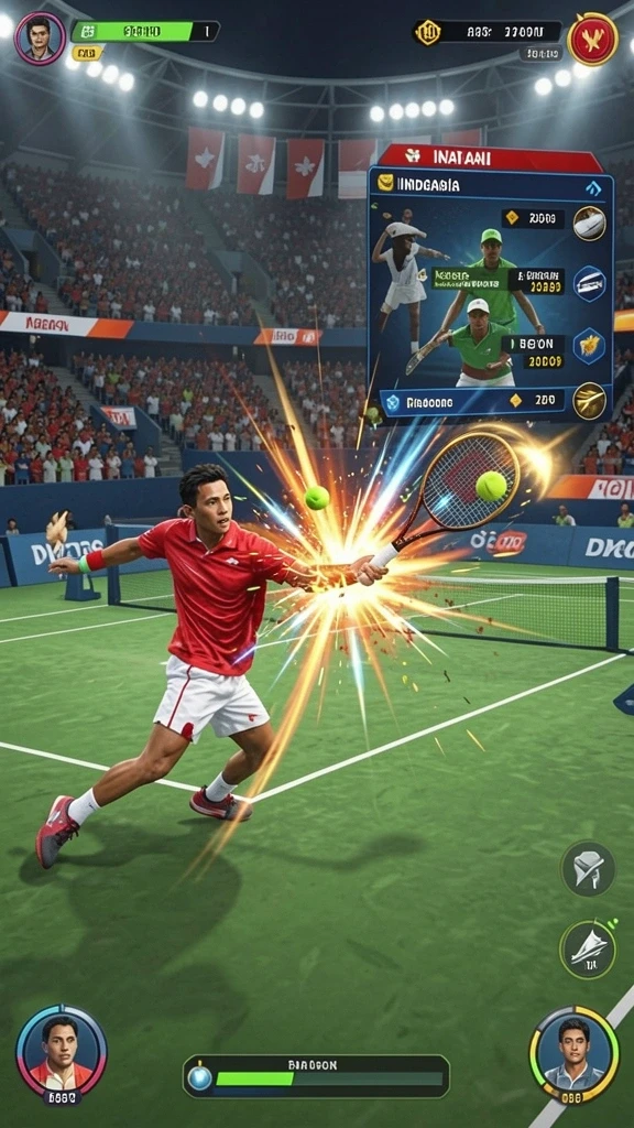 Tangkapan layar menunjukkan pengalaman multiplayer yang seru.
