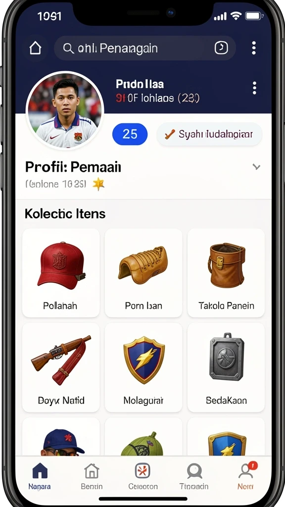 Kompetisi seru antar pemain di event.
