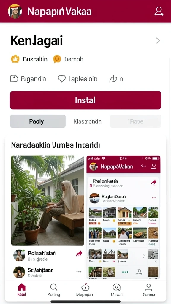 Tampilan antarmuka yang menarik dan mudah dinavigasi.