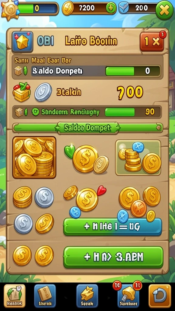Fitur kustomisasi avatar yang seru dan unik.