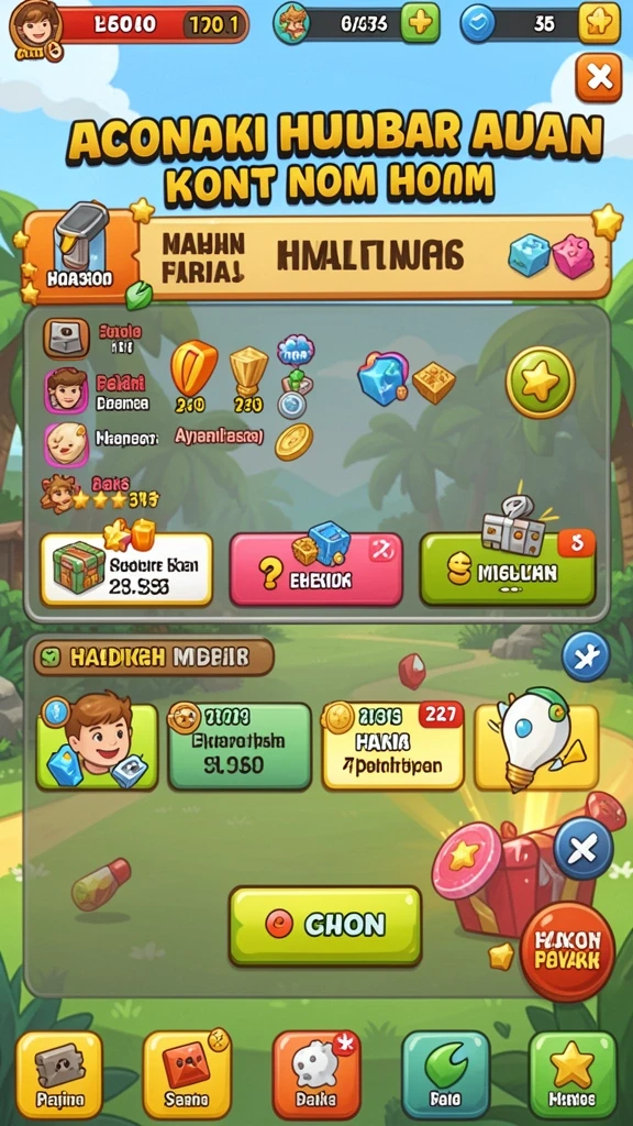 Karakter unik dengan kemampuan istimewa.