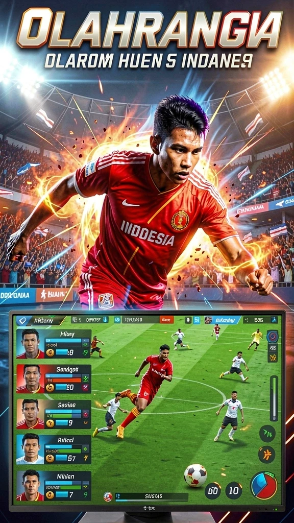 Desain visual yang memukau dan penuh warna.