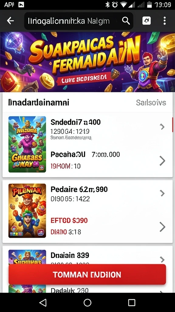 Screenshot menunjukkan antarmuka pengguna yang menarik.