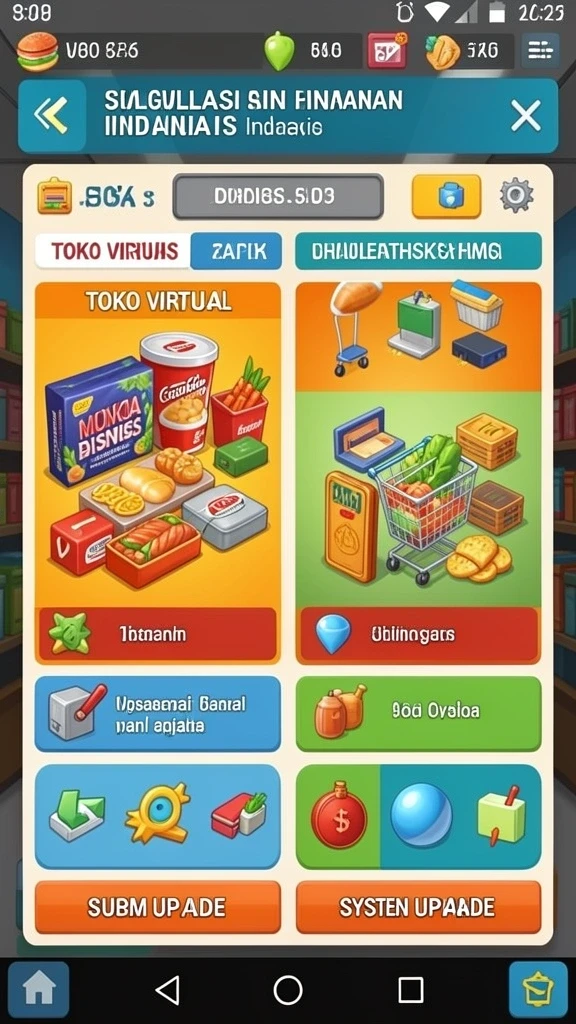Tampilan antarmuka pengguna yang intuitif.