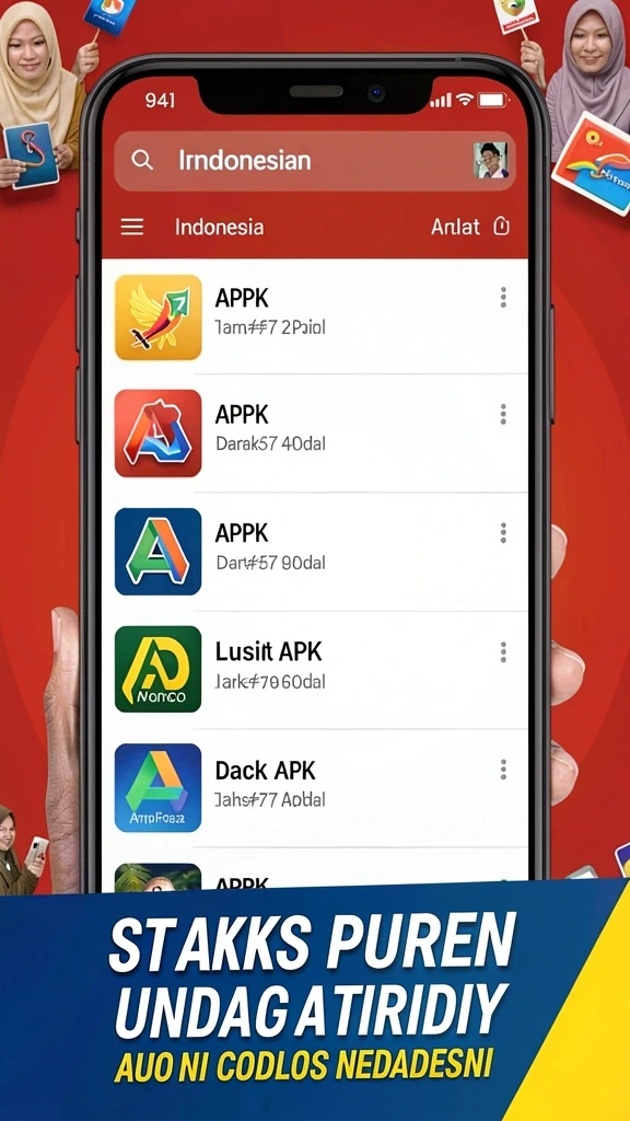 Tampilan awal yang memukau dengan berbagai pilihan tema.