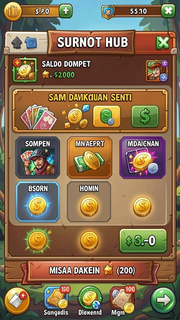Tampilan awal aplikasi SUKSES777 yang menarik.