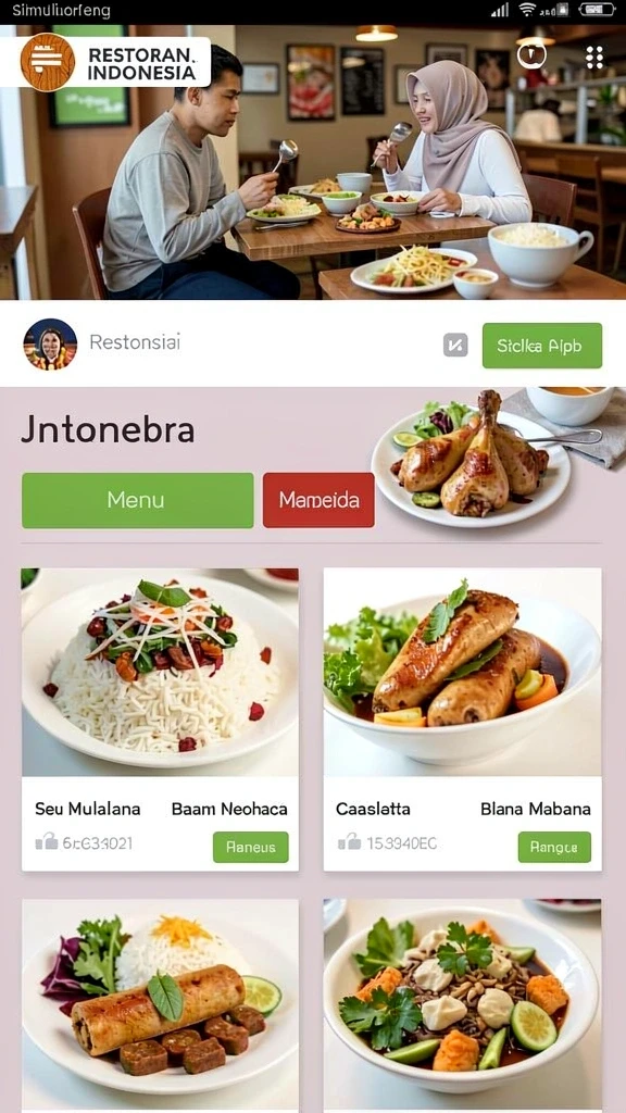 Tampilan menarik dengan grafik yang mengagumkan.
