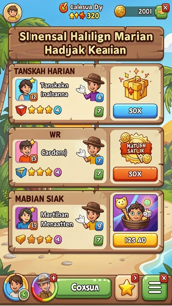 Tampilan antarmuka yang ramah pengguna.