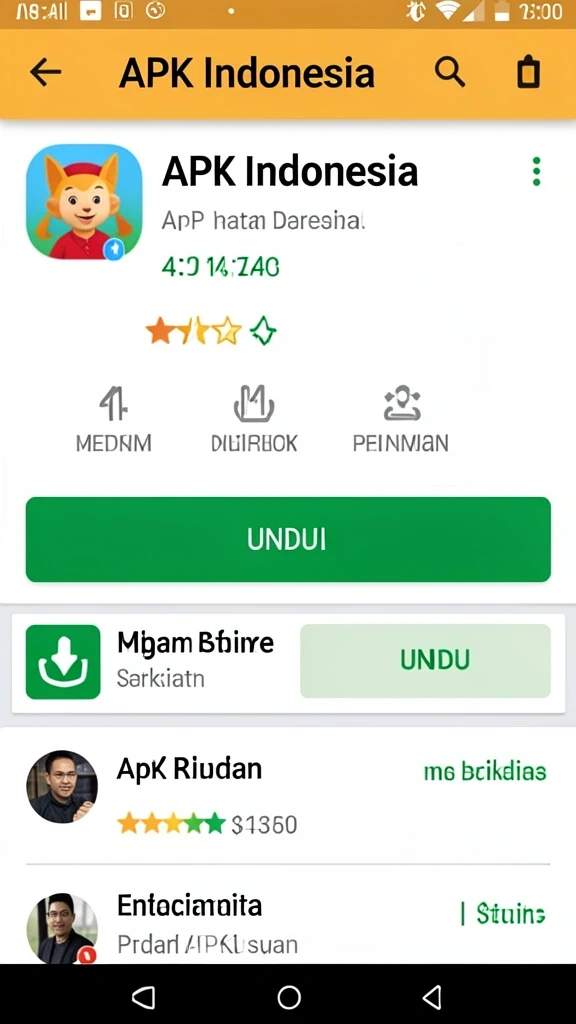 Tampilan antarmuka yang menarik dan intuitif.