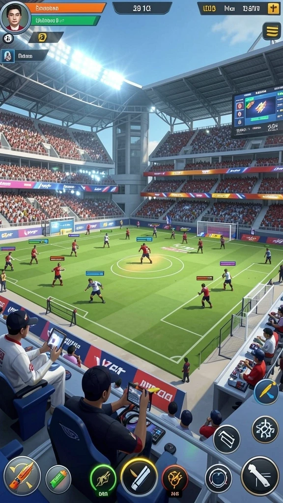 Fitur sosial yang memungkinkan interaksi antar pemain.