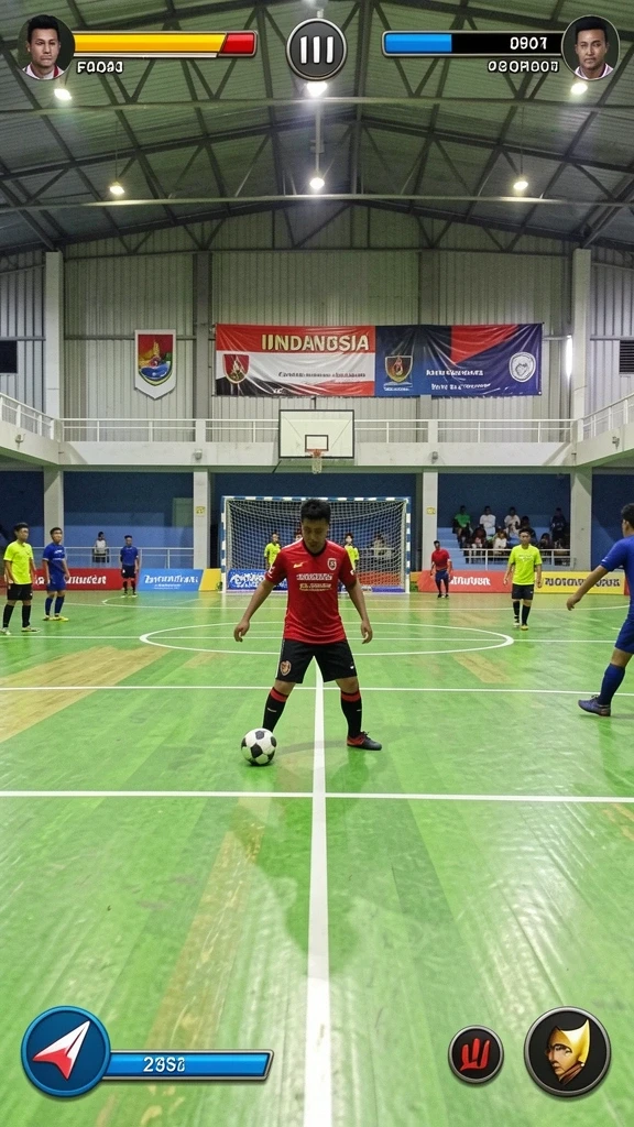 Tampilkan antarmuka utama VC55 yang menarik.