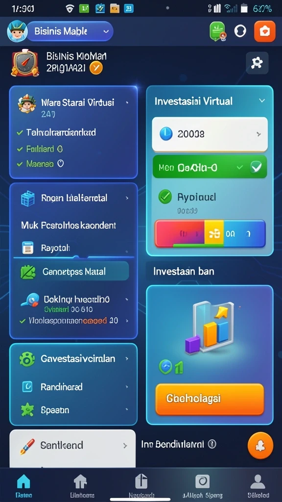 Tantangan dan misi yang bervariasi di setiap level.
