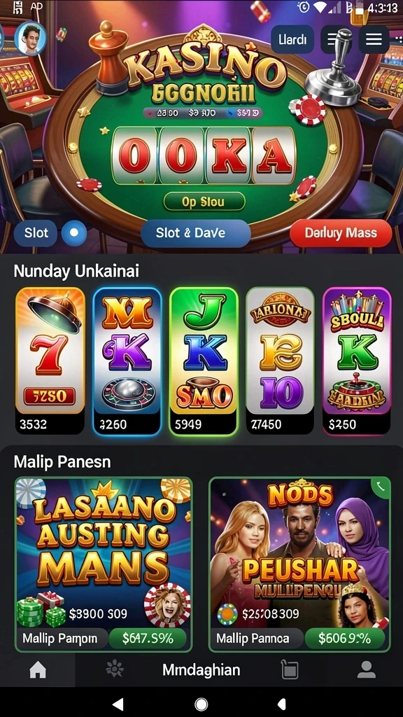 Fitur mode permainan yang beragam.